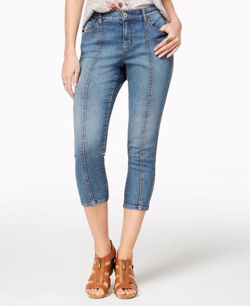 Style & Co Front Seam Capri Jeans